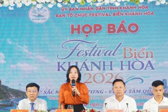 Dự kiến hơn 800.000 lượt khách đến Festival Biển Khánh Hòa 2026