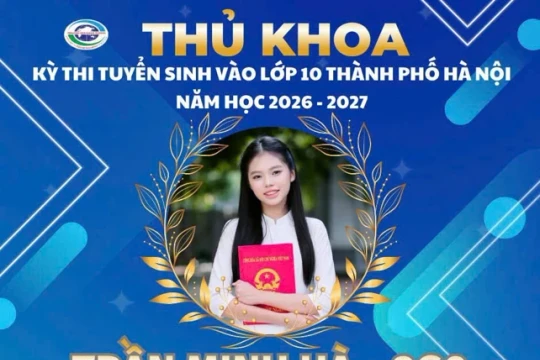Một lớp học có tới 4 thủ khoa, thành tích không đến từ sự ngẫu nhiên