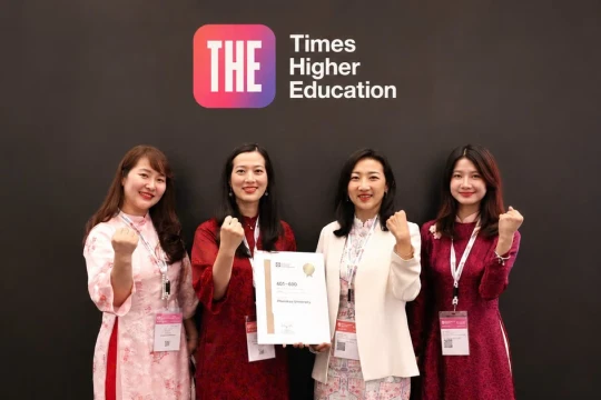 Đại học Phenikaa liên tiếp được Times Higher Education vinh danh