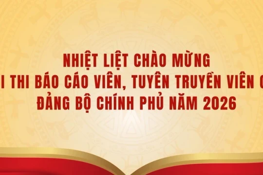 Bộ GD&ĐT chọn đại diện tranh tài Hội thi Báo cáo viên và Tuyên truyền viên giỏi
