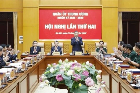 Tổng Bí thư, Chủ tịch nước Tô Lâm chủ trì Hội nghị Quân ủy Trung ương