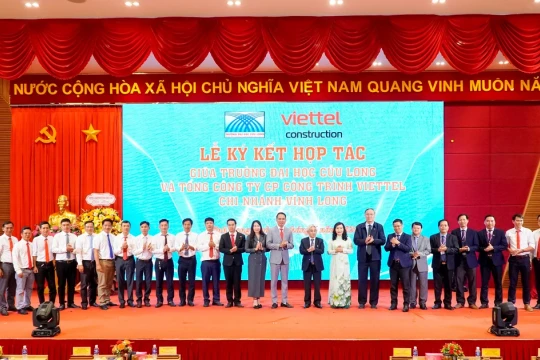 Trường ĐH Cửu Long hợp tác với Viettel Vĩnh Long đào tạo, tuyển dụng lao động
