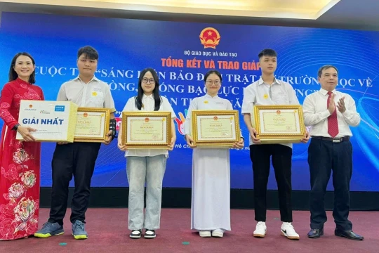 Bắc Ninh dẫn đầu toàn quốc cuộc thi sáng kiến phòng chống bạo lực học đường