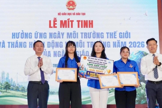 Ngành Giáo dục phát động Tháng hành động vì môi trường 2026