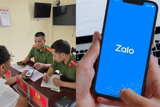 Công an thông báo hình ảnh không nên gửi qua  Zalo, Messenger