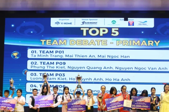 Chung kết sân chơi học thuật tranh biện học sinh toàn quốc