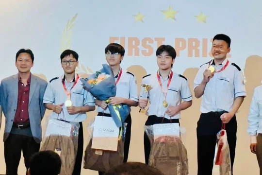Học sinh Đắk Lắk xuất sắc lên ngôi quán quân Kỳ thi Mô hình hóa Toán học Việt Nam