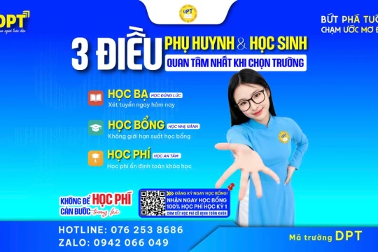 Ba chữ ‘học’ được nhiều thí sinh quan tâm khi chọn trường đại học