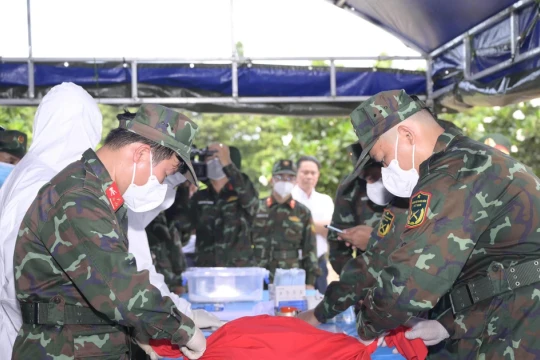 An Giang triển khai lấy mẫu ADN hài cốt liệt sĩ
