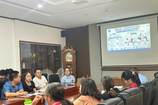 Đưa AI và "Lớp học số Google" vào giảng dạy: Bước đi chiến lược, thận trọng và đầy hứa hẹn của Trường THPT Phan Đình Phùng