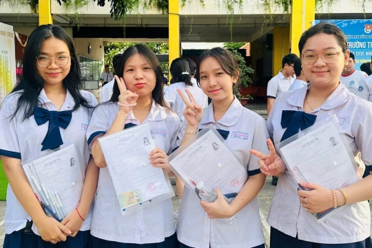 TPHCM có 770 điểm 10, môn toán dẫn đầu với 445 bài thi đạt điểm tuyệt đối