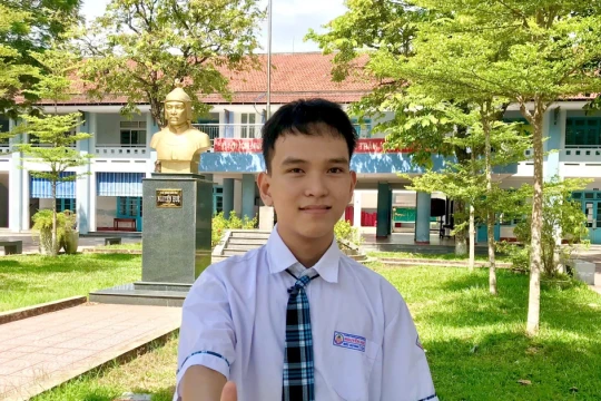 Nam sinh Huế đạt 29,5 điểm khối A00 – ‘trái ngọt’ từ hành trình học tập bền bỉ