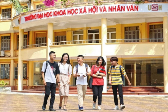 Trường Đại học Khoa học Xã hội và Nhân văn lấy điểm sàn là 19