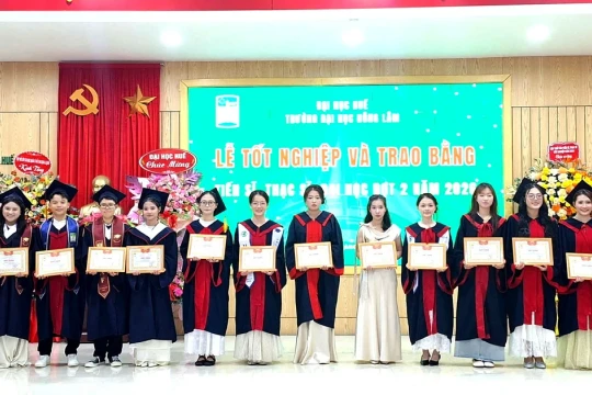 Trường ĐH Nông Lâm Huế trao bằng tốt nghiệp cho 228 tân khoa