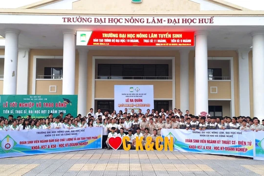 Sinh viên Nông Lâm Huế sẵn sàng thành ‘thợ giỏi’ trước khi làm thầy tốt