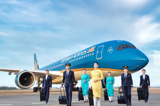 Vietnam Airlines lọt Top 10 thương hiệu mạnh nhất Việt Nam theo Brand Finance