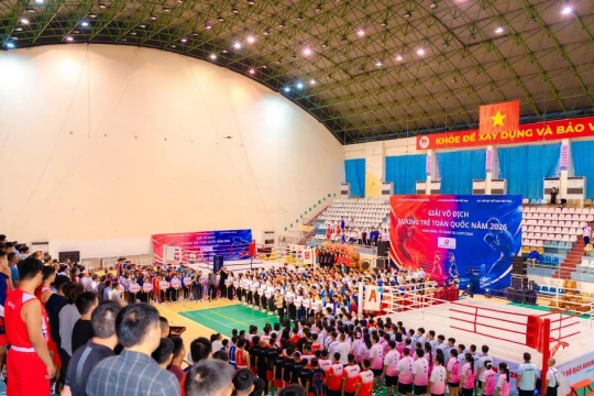 Giải Vô địch Boxing Trẻ toàn quốc 2026 kết nối giá trị giáo dục