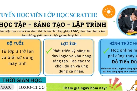 Học sinh Hà Nội vào vai kỹ sư robot trong trại hè miễn phí