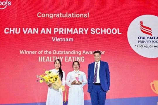 Dự án của Trường Tiểu Học Chu Văn An đoạt giải Nhất AIA Healthiest Schools