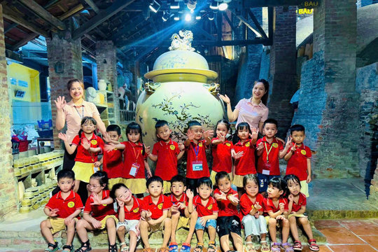 Trường Mầm non Minh Khai: Ươm mầm hạnh phúc từ mỗi ngày đến lớp