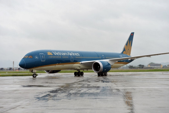 Vietnam Airlines điều chỉnh đường bay do ảnh hưởng của bão Ba Vì