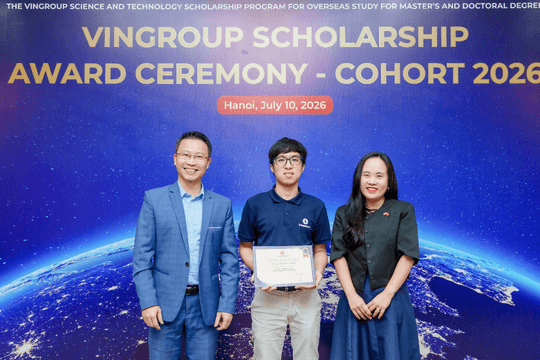 Từ đam mê khoa học đến hành trình chinh phục đại học bậc nhất Châu Âu