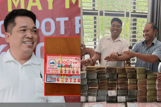 May mắn khó tin: Vừa trúng Jackpot hơn 83 tỷ đồng, người đàn ông ở TP.HCM lại trúng số lần thứ 5, nhận thêm 240 triệu đồng