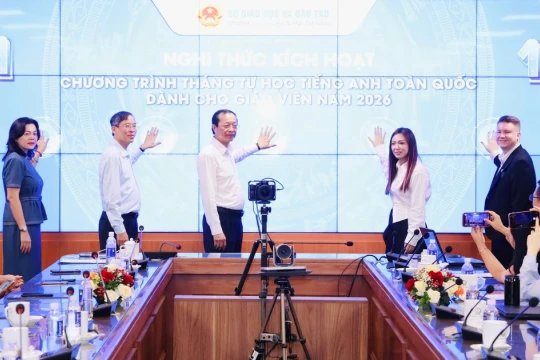Bộ GD&ĐT phát động tháng tự học tiếng Anh dành cho giáo viên toàn quốc