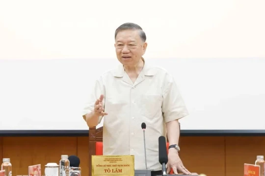 Phát biểu của Tổng Bí thư, Chủ tịch nước Tô Lâm tại Phiên họp thứ hai Ban Chỉ đạo Trung ương về phát triển văn hóa Việt Nam