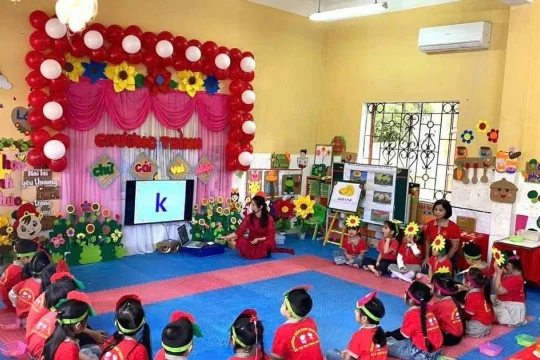 15 trường Tuyên Quang được chọn triển khai Chương trình giáo dục mầm non mới
