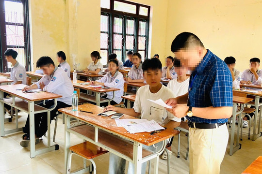 Nghi vấn tiêu cực thi tốt nghiệp: Nên lắp camera trong phòng thi?