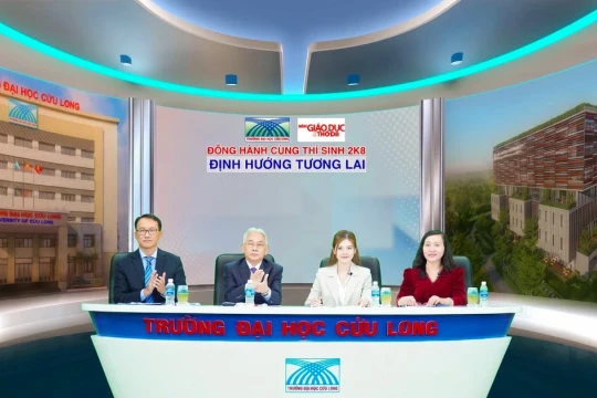 Trường ĐH Cửu Long đồng hành thí sinh 2k8 'hiểu đúng mình, chọn đúng ngành'