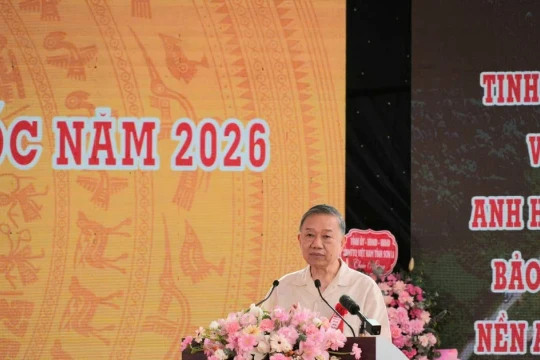 Tổng Bí thư, Chủ tịch nước Tô Lâm dự Ngày hội toàn dân bảo vệ an ninh Tổ quốc