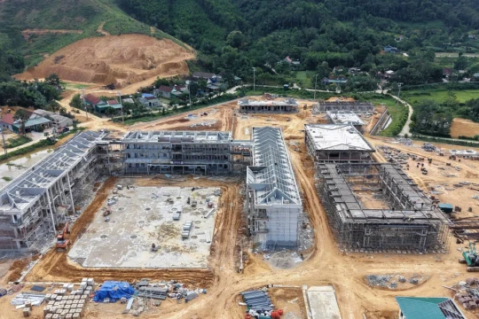Hà Tĩnh tăng tốc hoàn thành các trường nội trú vùng biên