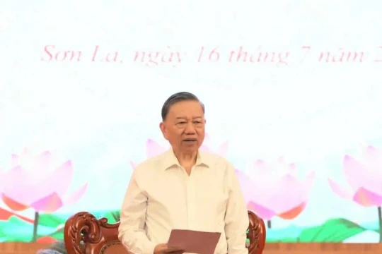 Tổng Bí thư, Chủ tịch nước Tô Lâm làm việc với tỉnh Sơn La