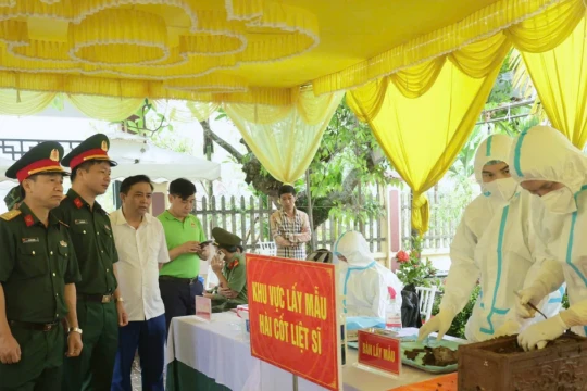 Thái Nguyên trên hành trình tìm lại danh tính các Anh hùng liệt sĩ