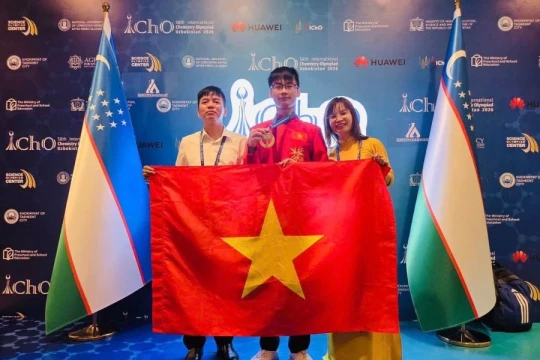 Học sinh Phú Thọ giành Huy chương Vàng Olympic Hóa học quốc tế