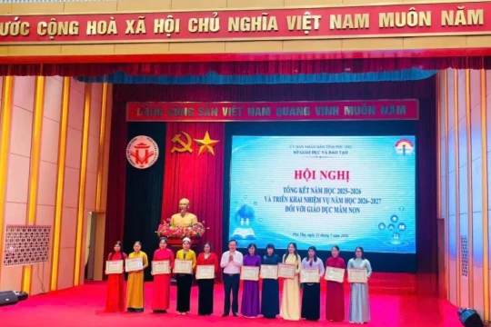 Phú Thọ chuẩn bị triển khai Chương trình giáo dục mầm non mới