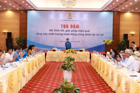 Chia sẻ mô hình nâng cao chất lượng hoạt động công đoàn trong trường học