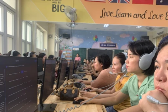 Hà Nội khảo sát, bồi dưỡng năng lực tiếng Anh giáo viên phổ thông