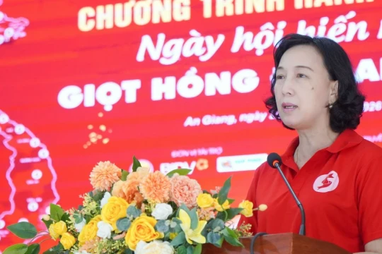An Giang khai mạc Hành trình đỏ, dự kiến tiếp nhận 700 đơn vị máu