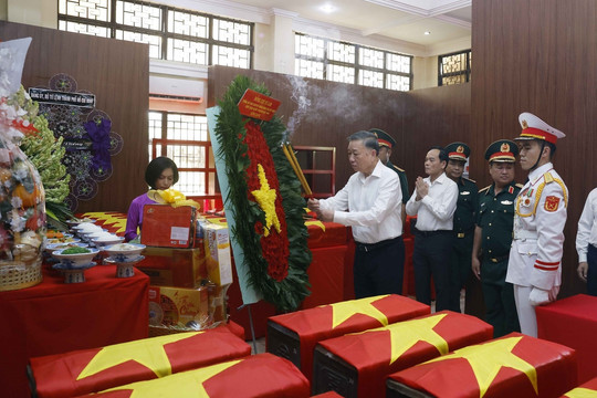 Thư của Tổng Bí thư, Chủ tịch nước Tô Lâm nhân dịp kỷ niệm 79 năm Ngày Thương binh - Liệt sỹ