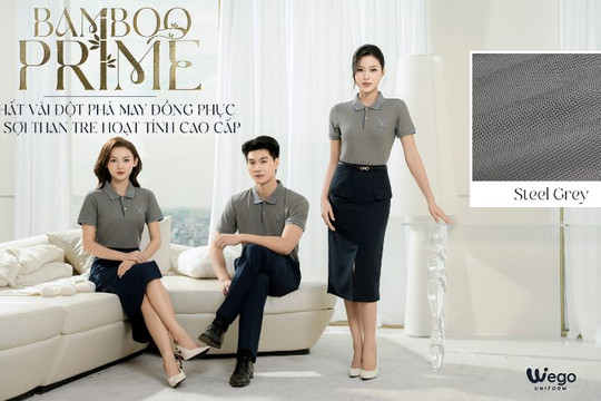 Bamboo Prime - Chất vải đột phá may đồng phục từ sợi than tre hoạt tính cao cấp