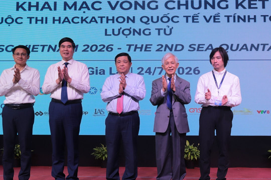 Khai mạc Chung kết cuộc thi Hackathon Lượng tử quốc tế tại Việt Nam