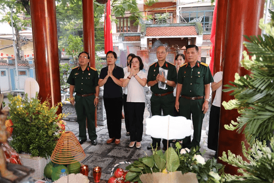 Trường THCS Giảng Võ 2: Hành trình tri ân – Tiếp nối đạo lý “Uống nước nhớ nguồn”