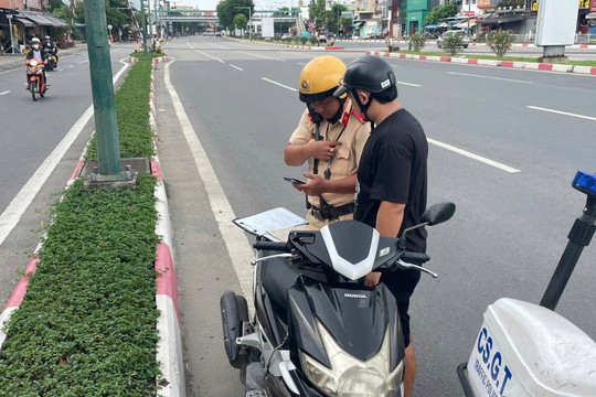 Công an đề nghị 489 chủ phương tiện trong danh sách sau nhanh chóng nộp phạt nguội