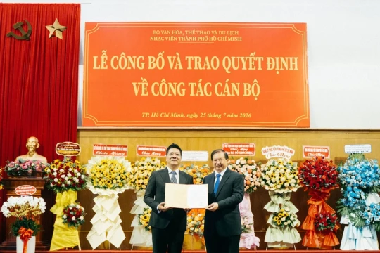 NSND Quốc Hưng được bổ nhiệm làm Giám đốc Nhạc viện TP.HCM