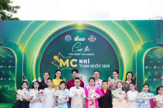 Hơn 500 thí sinh tranh tài tuyển chọn Tài năng MC nhí toàn quốc 2026