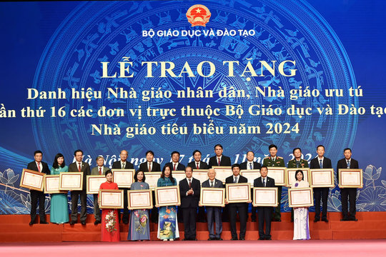 Hà Nội thông qua 89 hồ sơ đề nghị xét tặng danh hiệu Nhà giáo nhân dân, Nhà giáo ưu tú