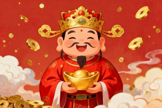 Từ giờ đến cuối tháng 6 âm lịch: Đây đích thị là 4 “con cưng” của Thần Tài, tiền kiếm về đếm hoài chẳng hết
